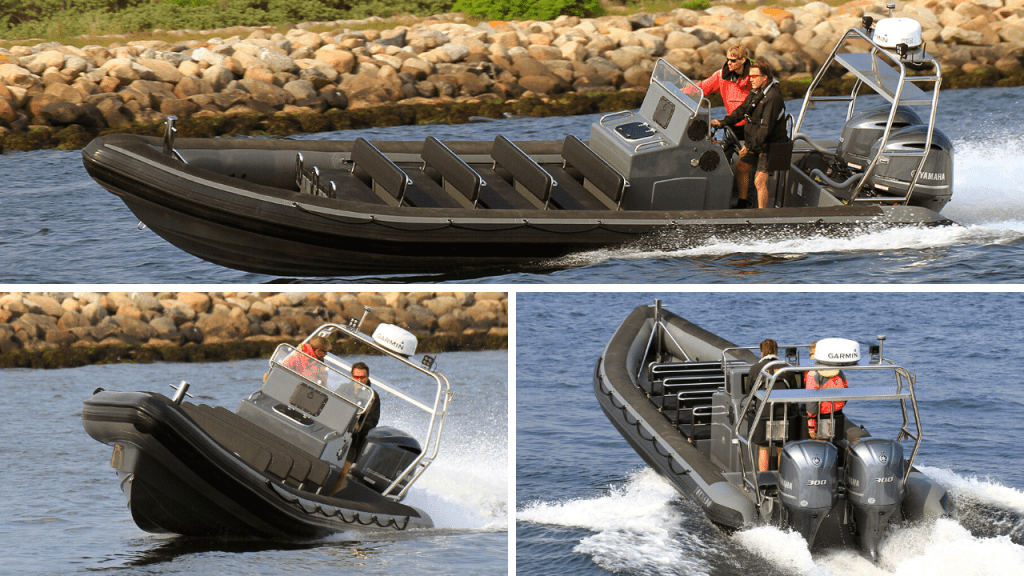 9.8m rib boat from Tornado